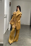 Mutedance 24 Spring/Summer Silk Loose Pants MD-MD24SS70-JIN PM159 Gold